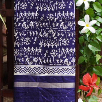 Dola Silk Sequence Border Saree