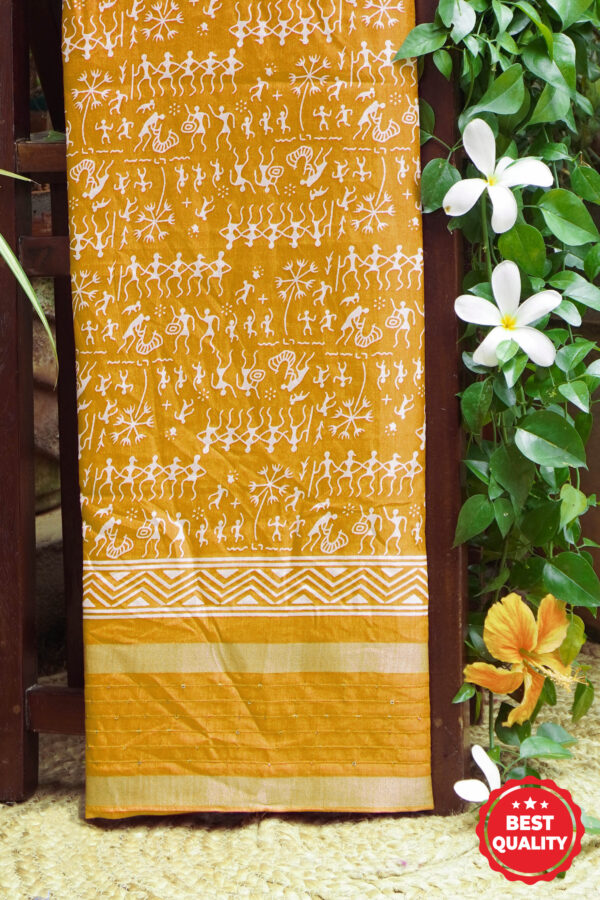 Dola Silk Sequence Border Saree