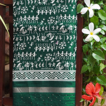 Dola Silk Sequence Border Saree