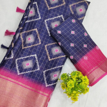 Dola Silk Checks Saree