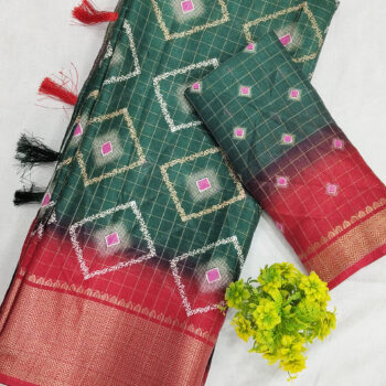 Dola Silk Checks Saree